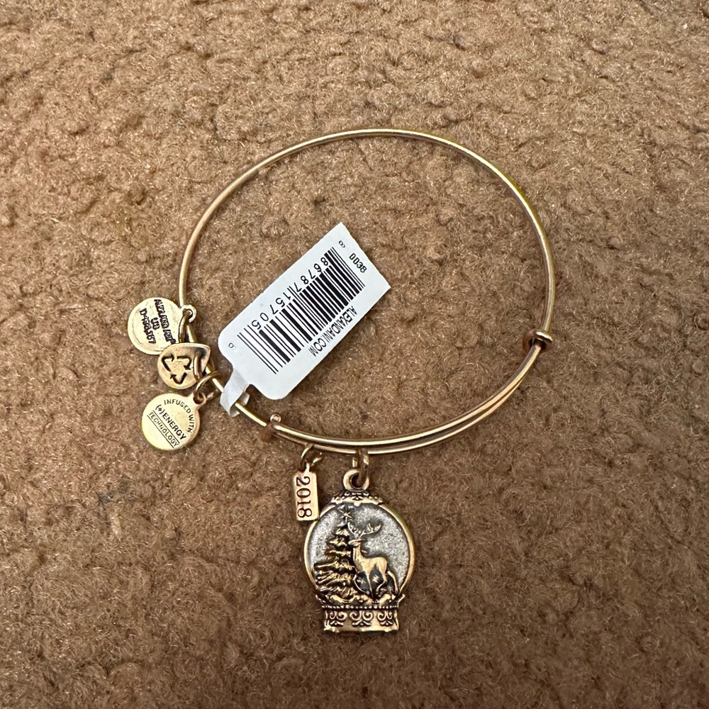 Alex and ani Christmas bracelet! New!